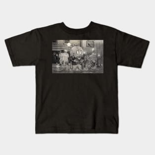 Nightmares in the Rain Kids T-Shirt